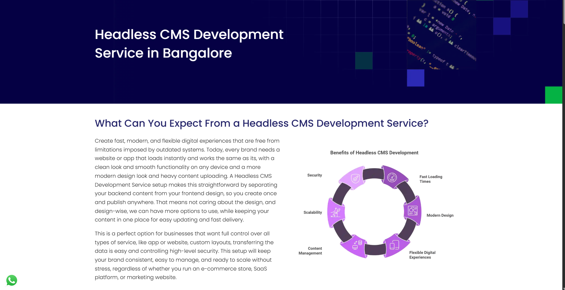 Headless CMS Development Services in Bangalore | Kleverway